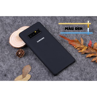 Ốp silicol đen cho Samsung Note 8, Note 9, S8, S9, S10 Plus