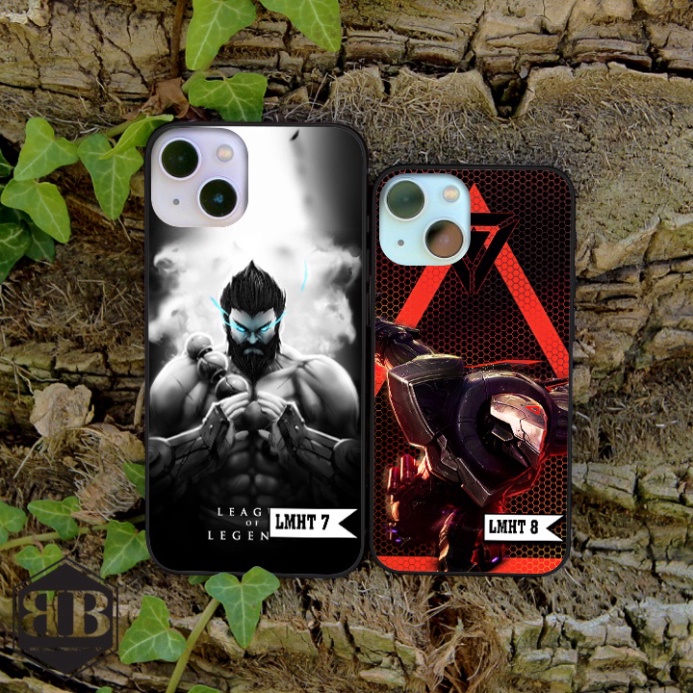 Ốp lưng kính cường lực Iphone 13 / 13 Mini liên minh huyền thoại