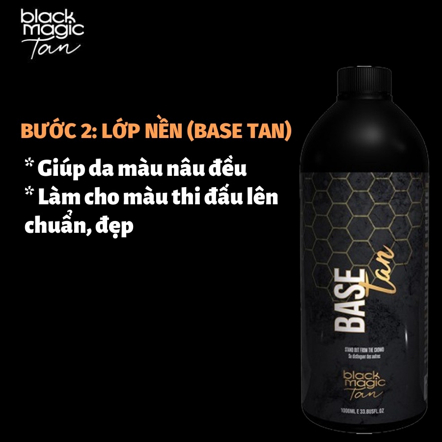 Base Tan - Lớp Nền Màu Tan Thi Đấu Thể Hình Dành Cho Vận Động Viên Của Hãng Black Magic Tan