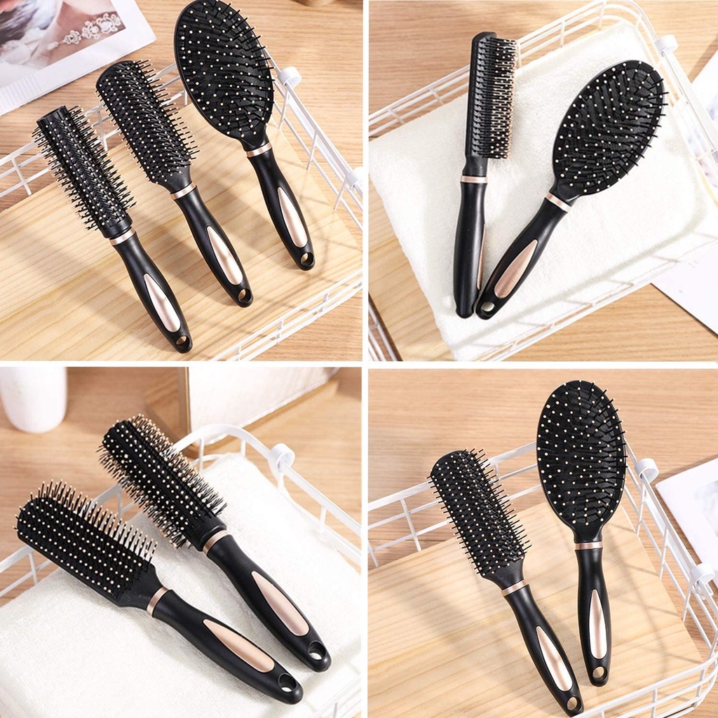 Lược Chải Tóc Mát Xa Da Đầu Chống Tĩnh Điện Cho Nam Và Nữ