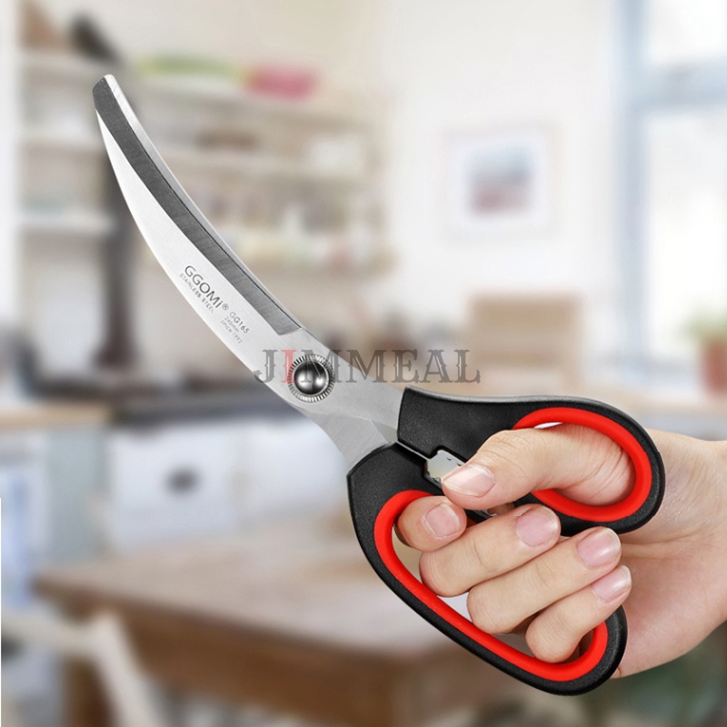 [Chính Hãng] Kéo Cắt Thịt, Kéo Nhà Bếp Đa Năng Hàn Quốc GGOMI GG165 Cao Cấp