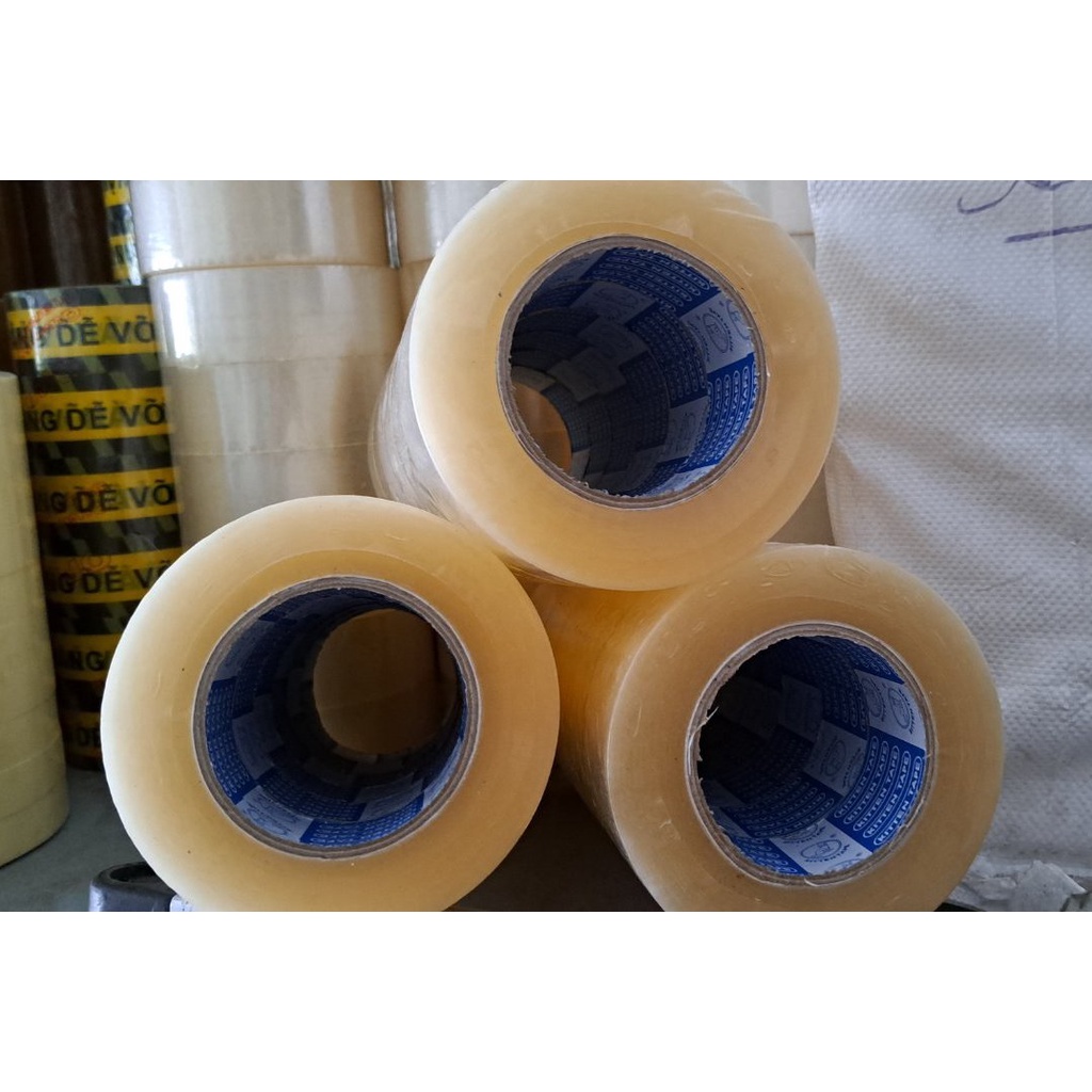 Băng keo trong 5p 200Y loại 2.2kg - 1 cây 6 cuộn