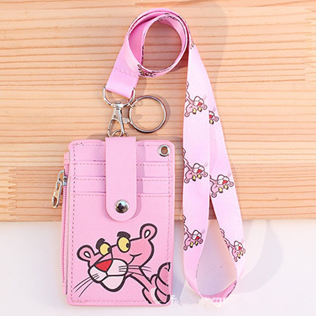 Ví đựng thẻ đa năng thiết kế họa tiết hoạt hình đáng yêu