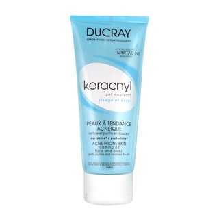 Gel rửa mặt cho da nhờn mụn Keracnyl Gel Inova Moussant 200ml