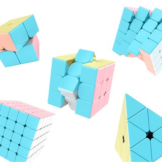 Rubik MoYu 2x2, 3x3, 4x4, 5x5, Pyraminx màu sữa