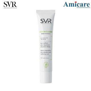 SVR Kem Dưỡng Giảm Mụn Thông Thoáng Lỗ Chân Lông Sebiaclear Mat + Pores 40ml