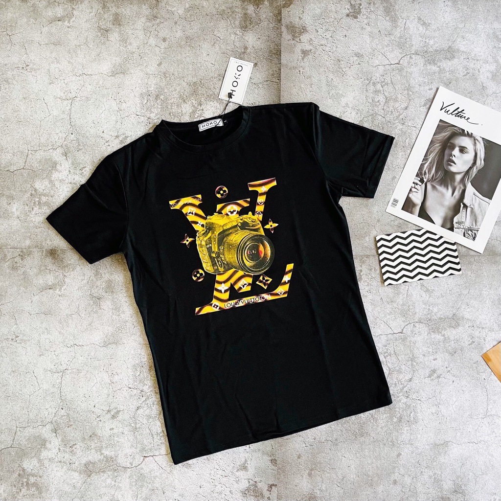 Áo thun nam cổ tròn vải cotton thoáng mát | BigBuy360 - bigbuy360.vn