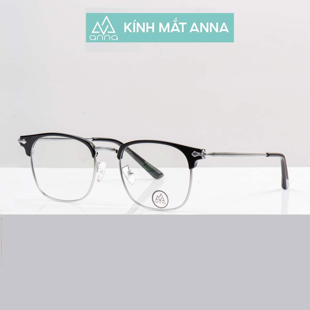 Gọng kính cận thời trang nam nữ ANNA dáng vuông unisex cá tính 380HQ051