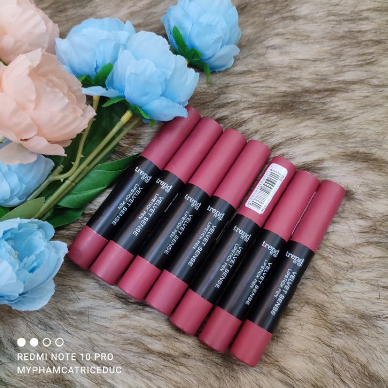 Son Trend it up Velvet Sense lipstick Pen-hồng đất 025