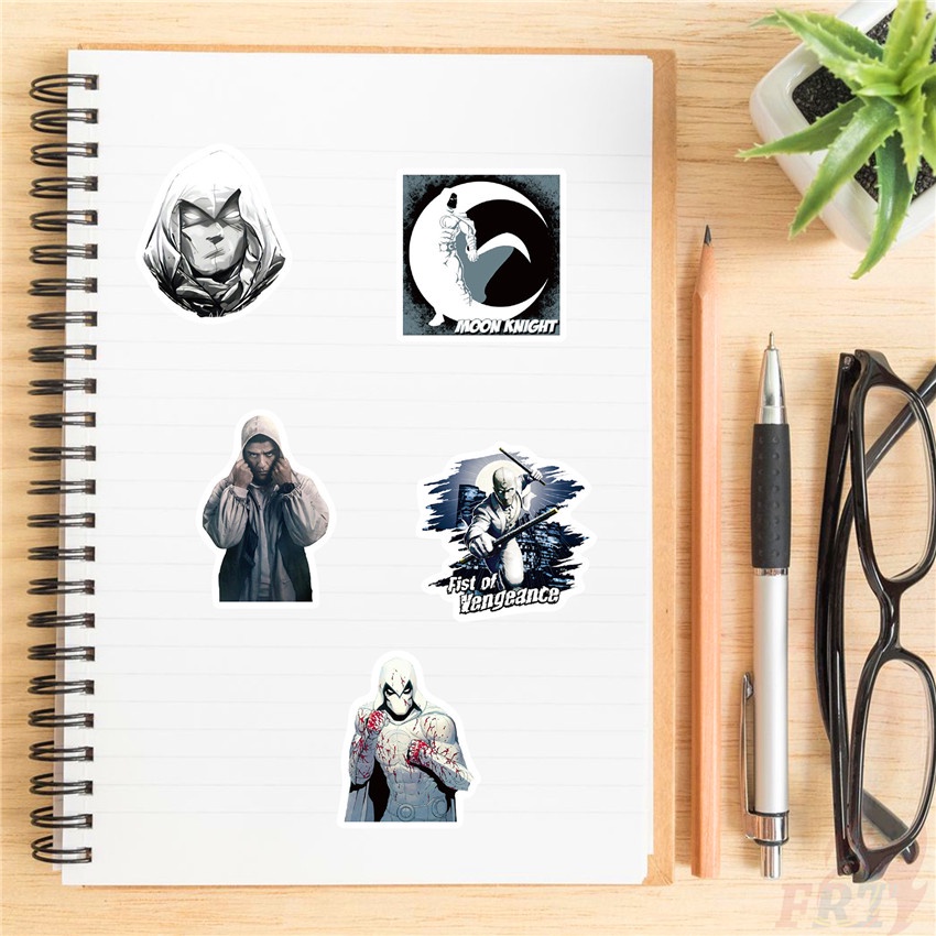 ❉ Moon Knight Series 02 Marc Spector Stickers ❉ 50Pcs/Set Waterproof DIY Fashion Decals Doodle Stickers