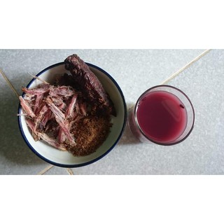 combo heo làng gác bếp - muối tiêu rừng sả Lào