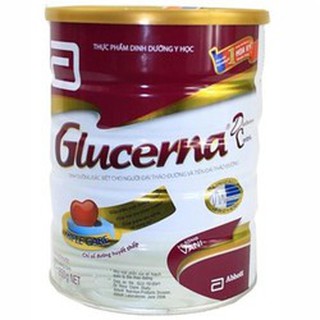 GLUCERNA DATE MỚI + SỮA PHA SẴN