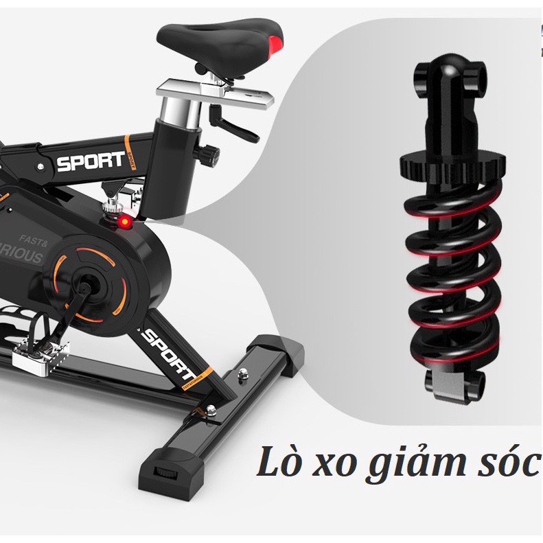 Xe đạp tập thể dục tại nhà, xe đạp tập gym cỡ lớn,