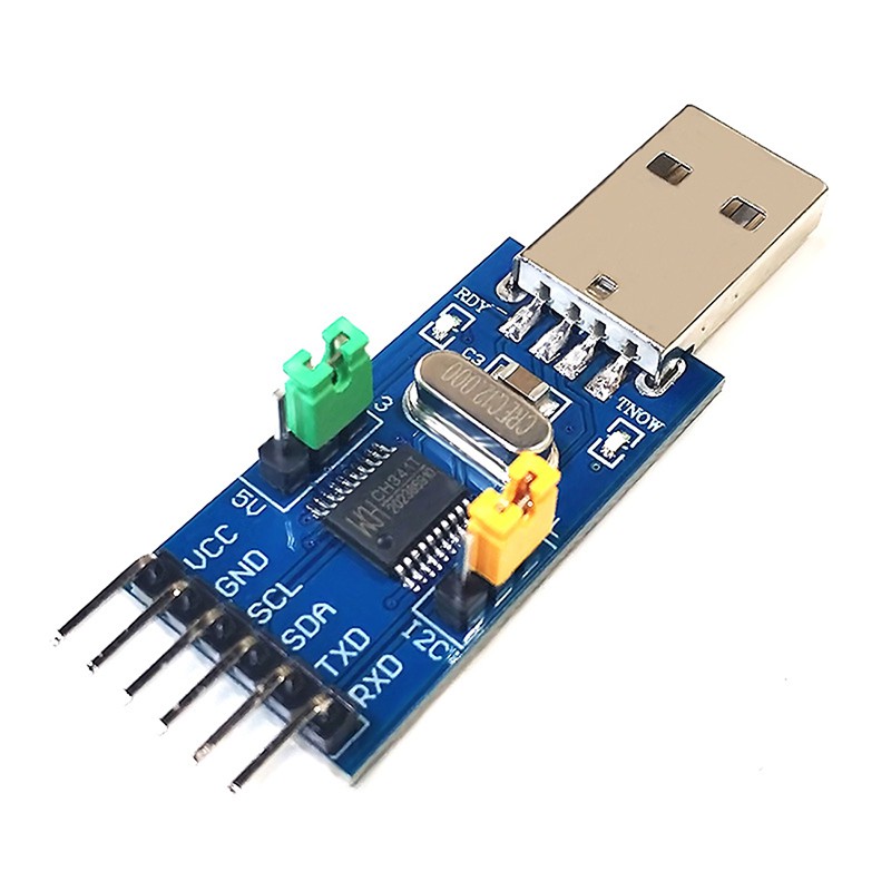 1 Mô Đun CH341T Hai Trong Một USB Sang I2C IIC UART USB Sang TTL