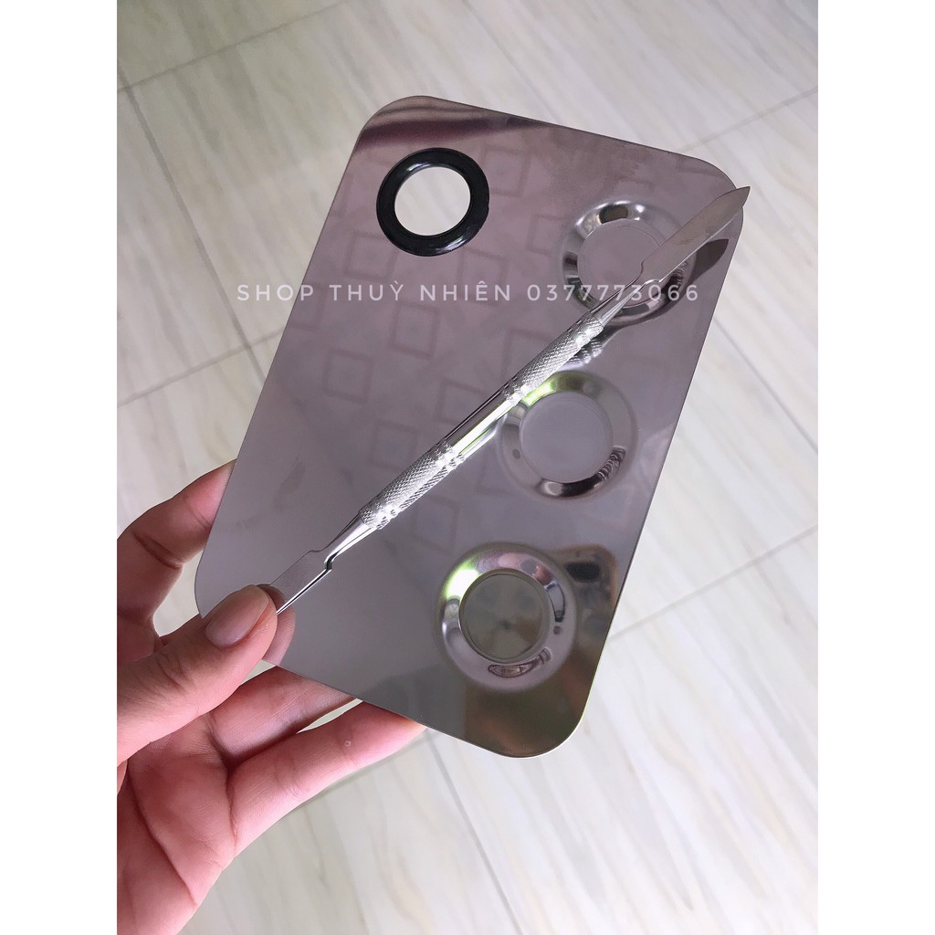 Khay pha nền, trộn nền inox