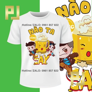 Áo nhóm team work gia đình đồng nghiệp chất đẹp
