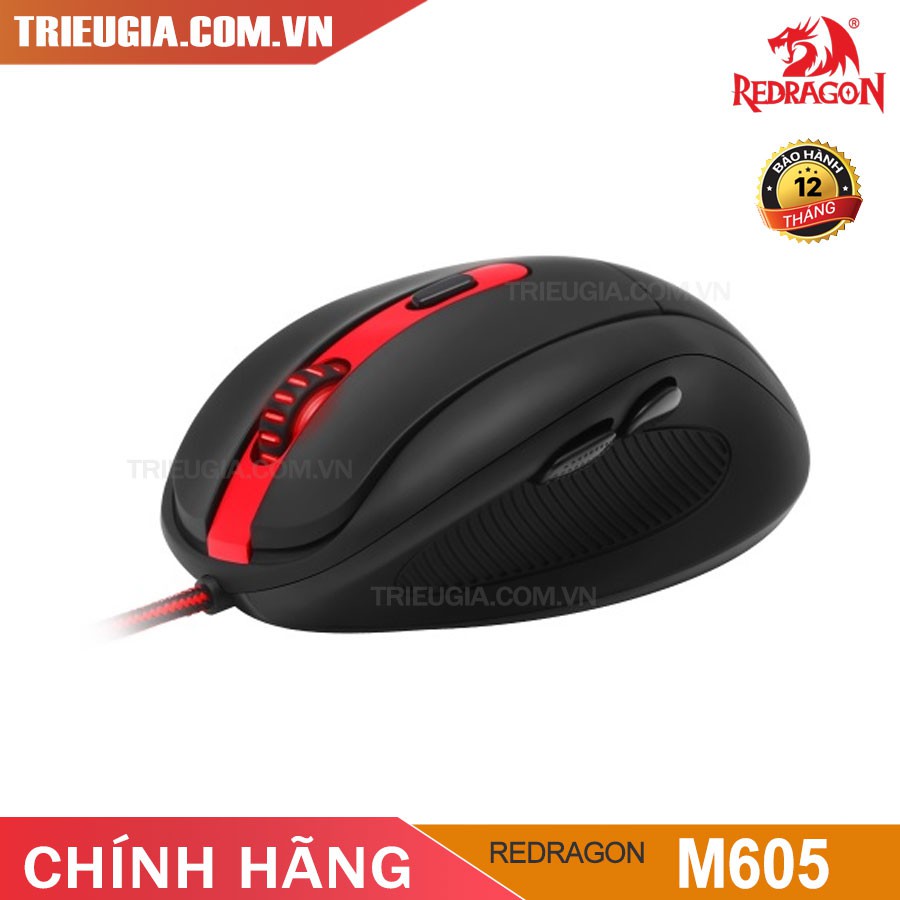 Chuột Gaming Redragon SMILODON M605 2000DPI|Chính Hãng