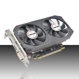 Card Màn Hình VGA đồ họa Afox Radeon RX550 4GB DUAL FAN - Bảo Hành 24 Tháng Chính Hãng -HLC Gaming