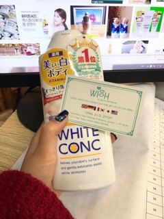 Sữa tắm trắng white conc body Nhật