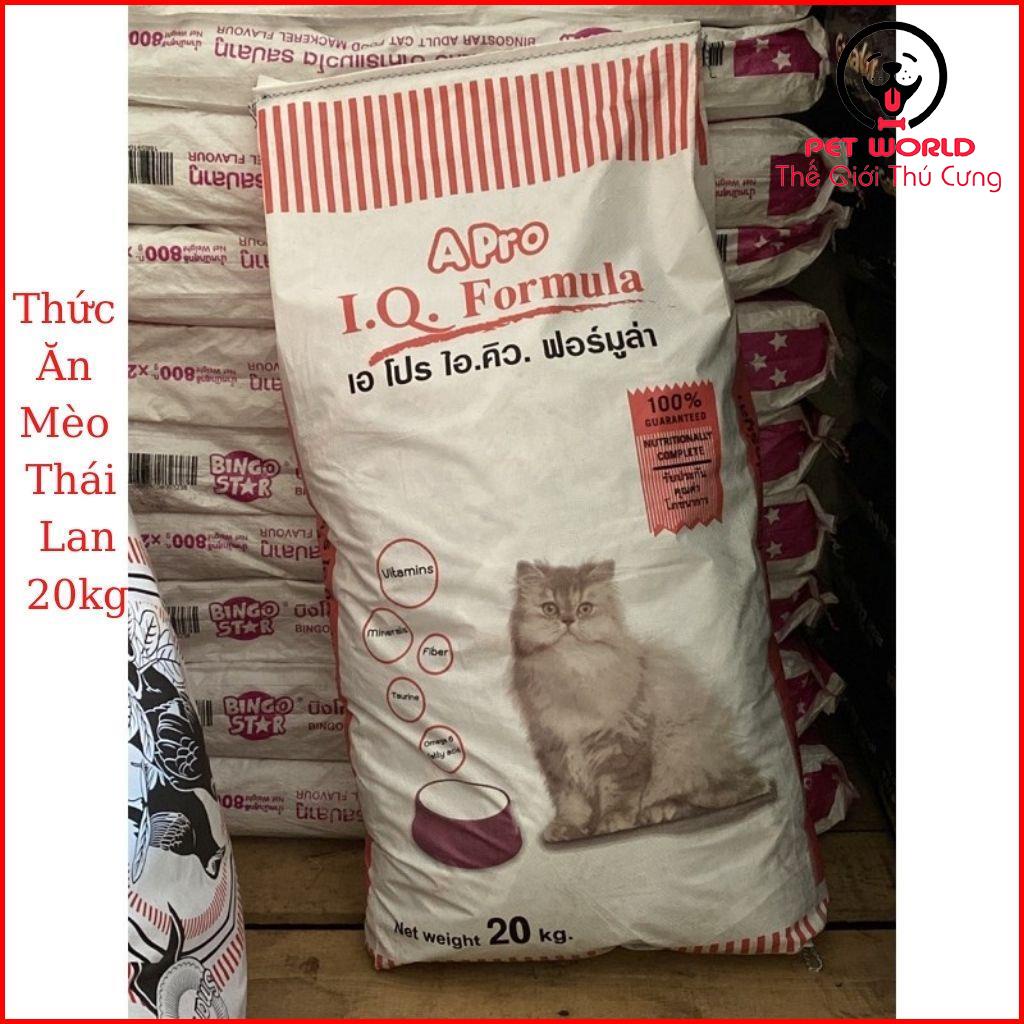 Thức ăn cho mèo Apro IQ Formula 20kg(40 gói 500g)