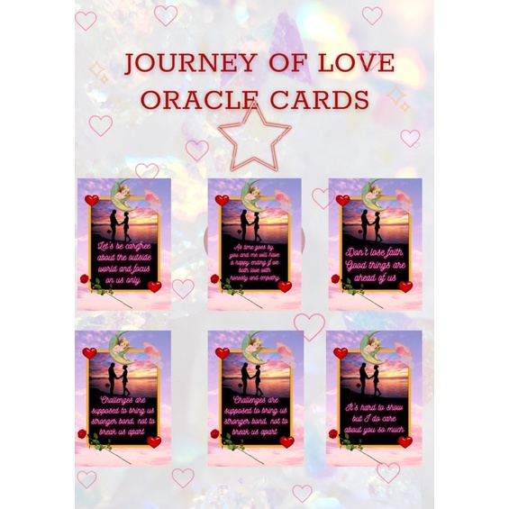 Bộ bài Oracle thông điệp tình yêu✨