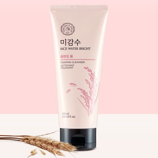 Sữa Rửa Mặt Gạo Làm Sáng Da THE FACE SHOP Rice Water Bright Cleansing Foam