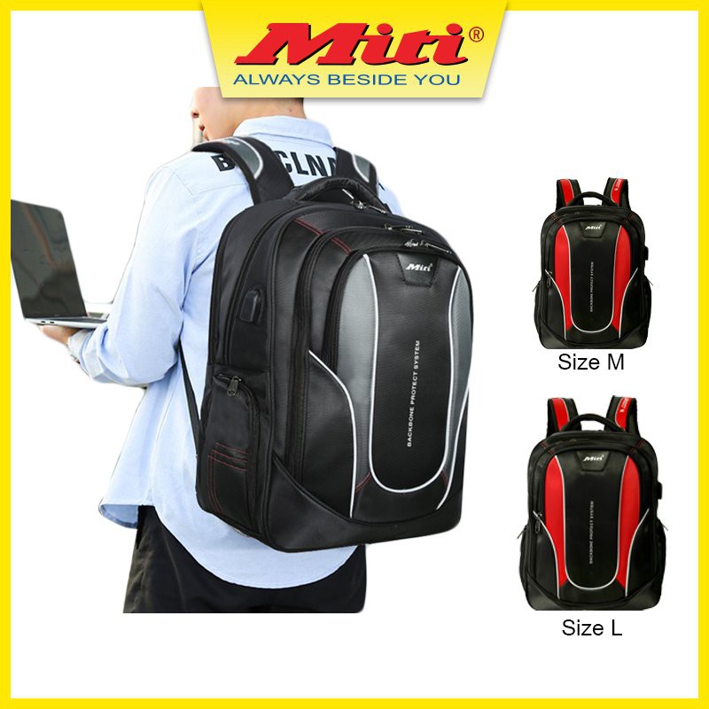 Balo laptop nam nữ- Chất liệu bền đẹp, kiểu dáng thời trang BL35009A [Miti]