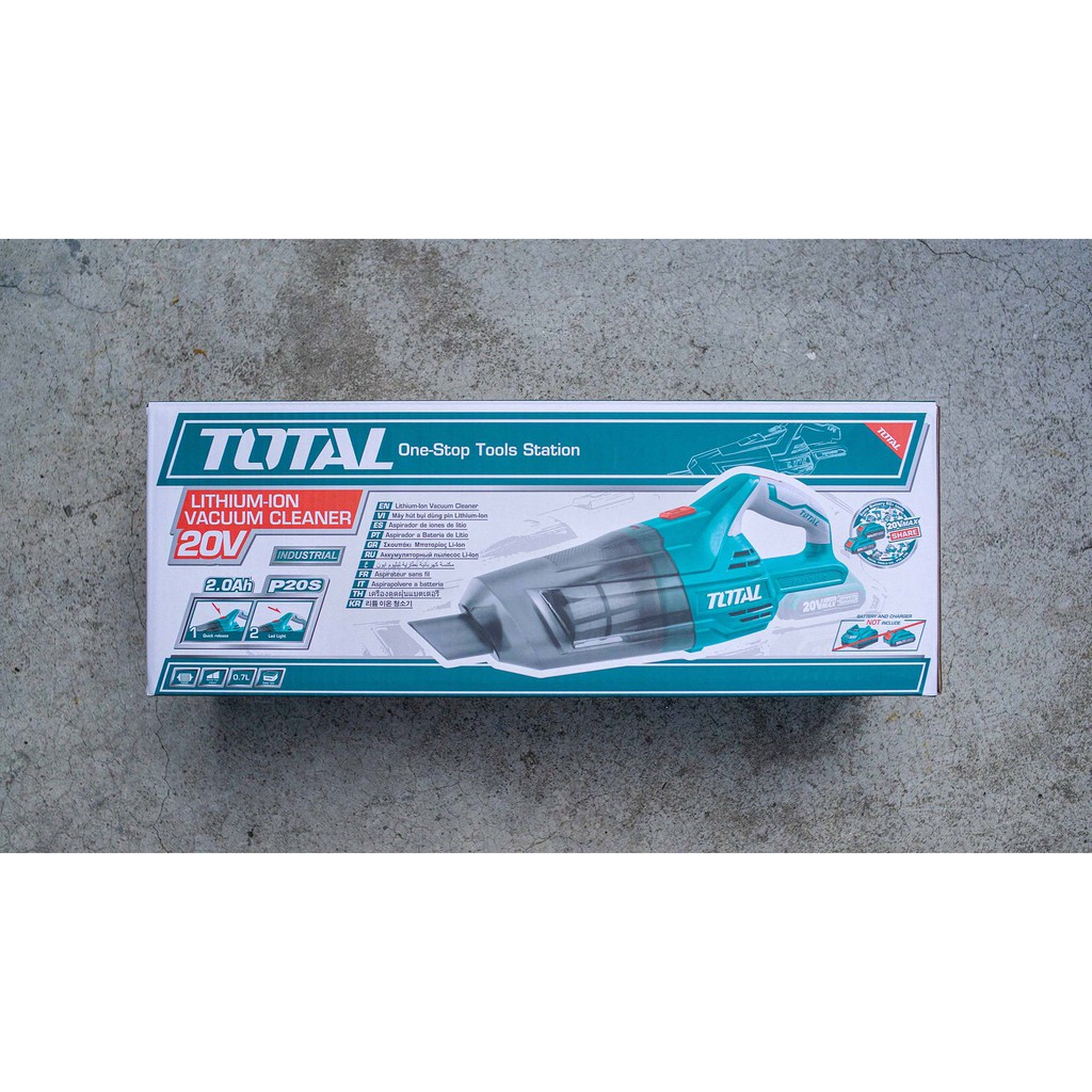 MÁY HÚT BỤI DÙNG PIN TOTAL 20V TVLI2001