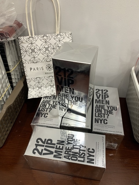 Nước hoa 212 vip men 100ml fulp seal | Thế Giới Skin Care