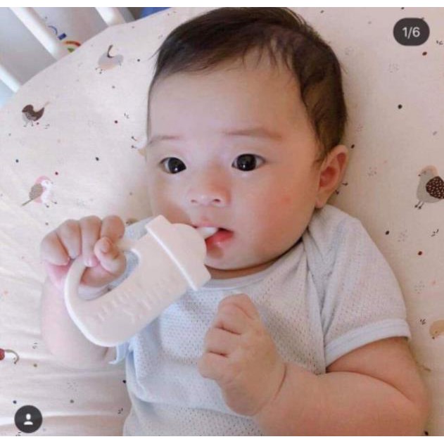 Gặm Nướu Bình Sữa Simtong Silicon Hàn Quốc