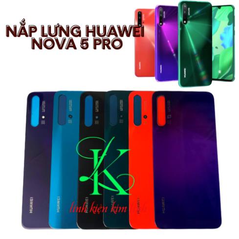 Nắp lưng HW nova 5 pro ( Nắp lưng thay thế cho HW Nova 5 Pro )