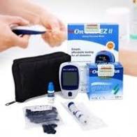 Máy đo đường huyết ( tiểu đường ) trong máu của Mỹ Acon On call EZ II - plus que và kim loại tốt giá rẻ hơn omron + accu