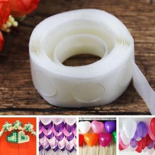 Set 100 miếng dán dạng chấm tròn keo siêu dính đa dụng 