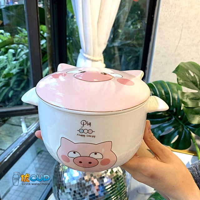 Tô sứ hình con heo | BigBuy360 - bigbuy360.vn