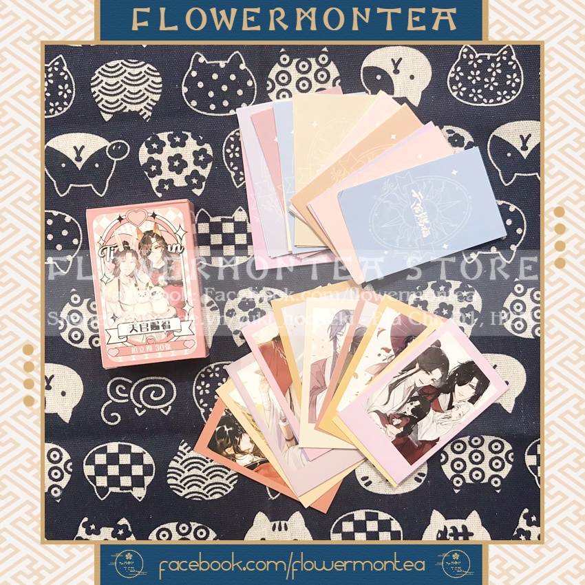 Set 10 Thẻ Hình | Lomo Card - Thiên Quan Tứ Phúc 01 {Giao Mẫu Ngẫu Nhiên}