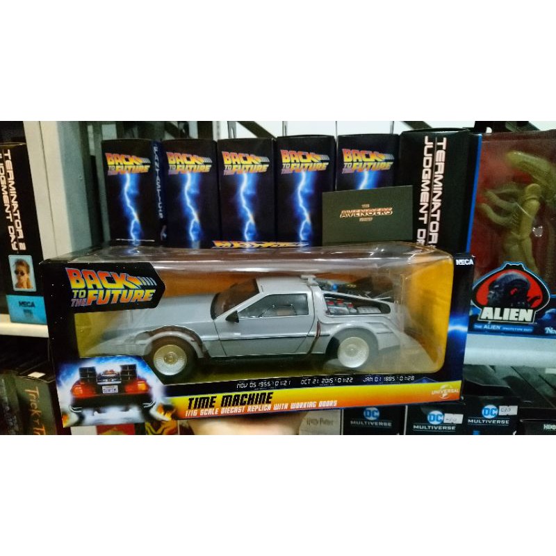 Mô hình xe NECA Back To The Future Time Machine Diecast