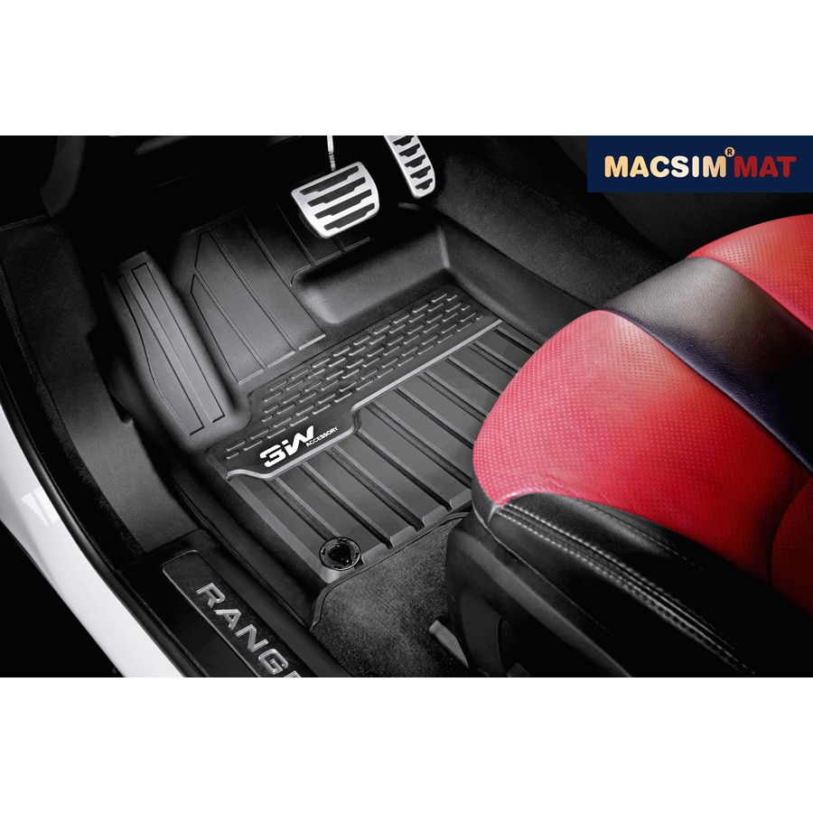 Thảm lót sàn ô tô Land rover Discovery sport (2013-đến nay) Chất liệu TPE cao cấp, thương hiệu Macsim 3w