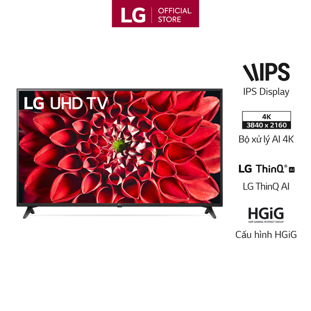 Miễn phí lắp đặt_Smart Tivi LG 49 Inch UHD 4K 49UN7190PTA Model 2020 - Có Magic Remote