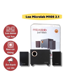Loa microlab m105 2.1 - bảo hành chính hãng 12 tháng