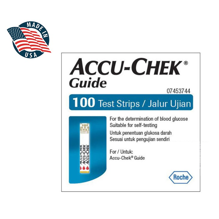 Que thử đường Accu Chek Guide 100 que