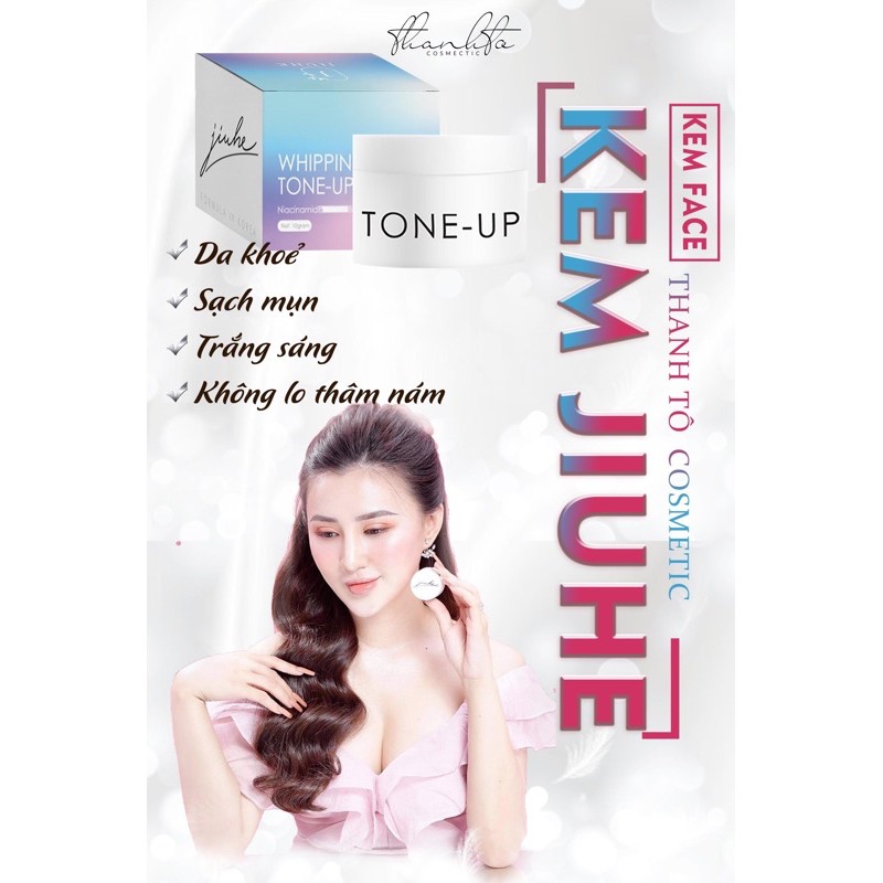 KEM FACE JIUHE THANH TÔ _ TONE UP CREAM WHIPPING