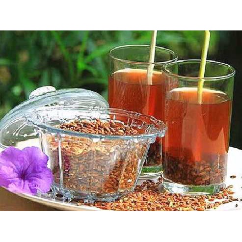 Túi trà gạo lứt xạ đen 100gr - Trà đẹp da, túi dùng thử, an thần, tiêu mỡ giữ dáng.