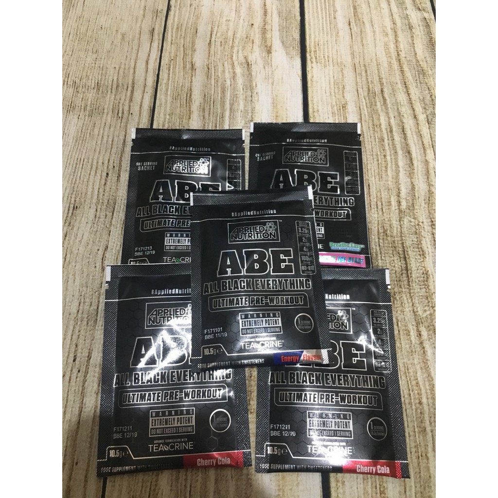 Gói Thử Sample Applied Nutrition ABE Pre workout 1 lần dùng