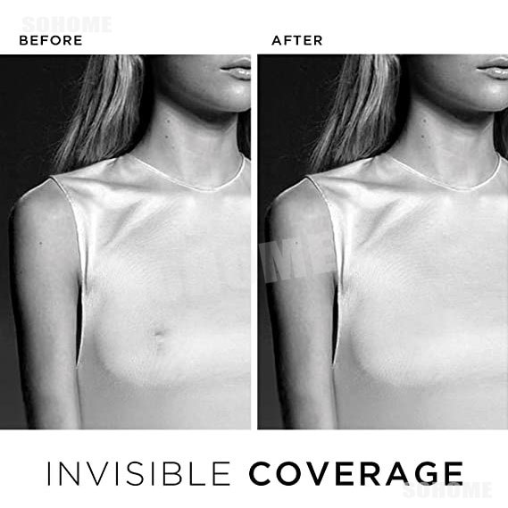 Women Bra Nipple Cover Pad Ultra-Thin Nipple Protector, Silicone Breast Sticker, Solid Silicone Nipple Sticker, Invisible Breast Sticker, Seamless