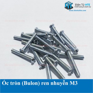 Ốc tròn (Bulon) ren nhuyễn M3