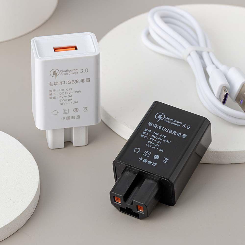 Bộ Sạc Điện Thoại Cổng USB 5V 2.1A VANES1 Thông Dụng Cho Xe Máy / Xe Đạp Điện