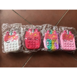 túi đeo pop it hình pony siêu cute