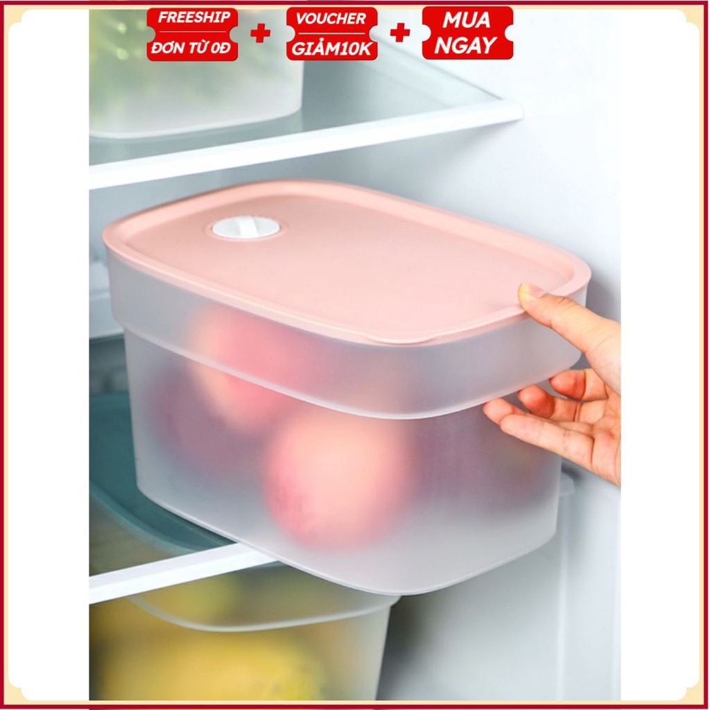 PVN32944 Hộp nhựa đựng thực phẩm có nắp có van thoát khí đậy tiện lợi để bảo quản thức ăn