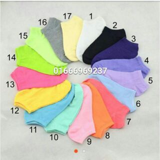 Combo 130₫ tất trơn hình