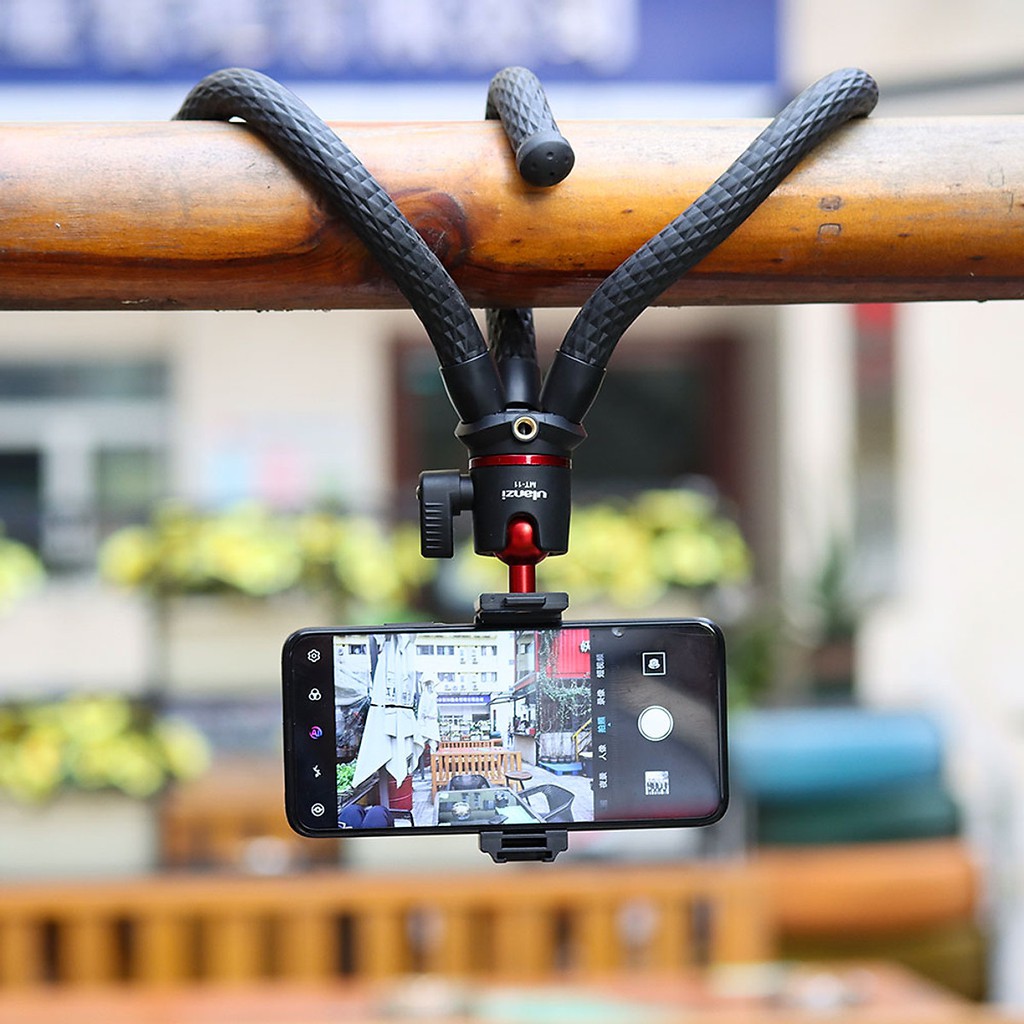 (CÓ SẴN) Tripod bạch tuộc Ulanzi MT-11 hỗ trợ quay phim chụp ảnh cho vlog du lịch, làm clip youtube tiktok dễ dàng